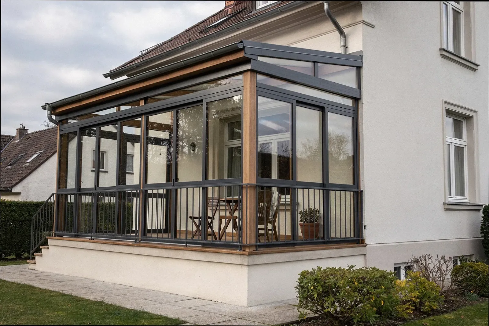 Balkon-Wintergarten in Münster